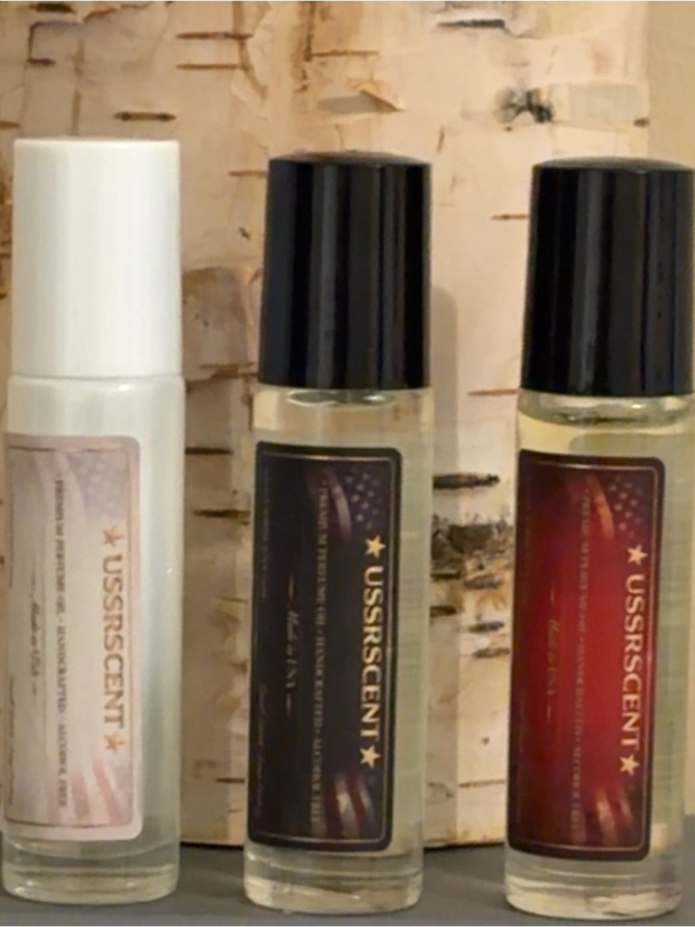 USSRSCENT Perfume Oil Roll-On Trio | 3 x 10ml Unisex Samples
